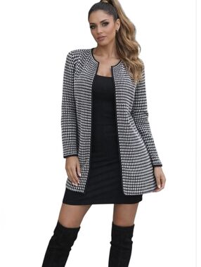 Talbots Cardigan Sweater Womens Petite Pure Merino Wool Jacket Open Front